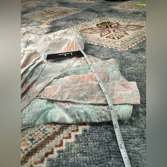 Lulu's Floral Mini Dress in Pastel Hues - Picture 3 of 7